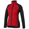 Banff hybrid insulated ladies jacket in red