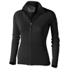Mani power fleece full zip ladies Jacket in black-solid