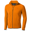 Brossard micro fleece full zip Jacket in orange