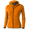 Brossard micro fleece full zip ladies Jacket in orange