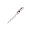 Lever Twist Pen in silver-blue