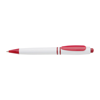 Chunky Ballpen in white-red