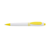 Chunky Ballpen in white-yellow