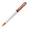 Raja Colour Ballpen in white-orange