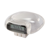 Pedometer in white-clear