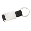 Kinder Keyring in silver-black