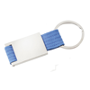 Kinder Keyring in silver-blue