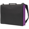 Knowlton Delegate Bag in black-and-purple