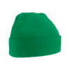 Acrylic Knitted Hat in kelly-green