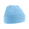 Acrylic Knitted Hat in sky-blue