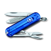 Victorinox Classic SD Swiss Army Knife in translucent-blue