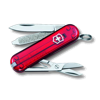 Victorinox Classic SD Swiss Army Knife in translucent-red