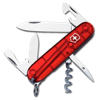 Victorinox Spartan Swiss Army Knife in translucent-red