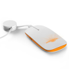 Pokket 2 Wired Mouse with Led-Logo in orange