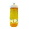 Pulse Sports Bottle in yellow-domed-lid
