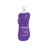 Economy Foldable Sports Bottle in trans-purple