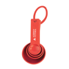 Measuring Spoon Set Standard in red