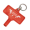 Radiator Key in red