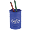Pen Pot Oil Drum Pen Pot in blue