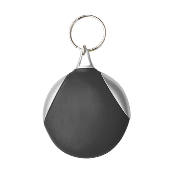 Key holder with fibre cloth in black