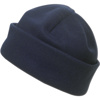 Fleece hat. in blue