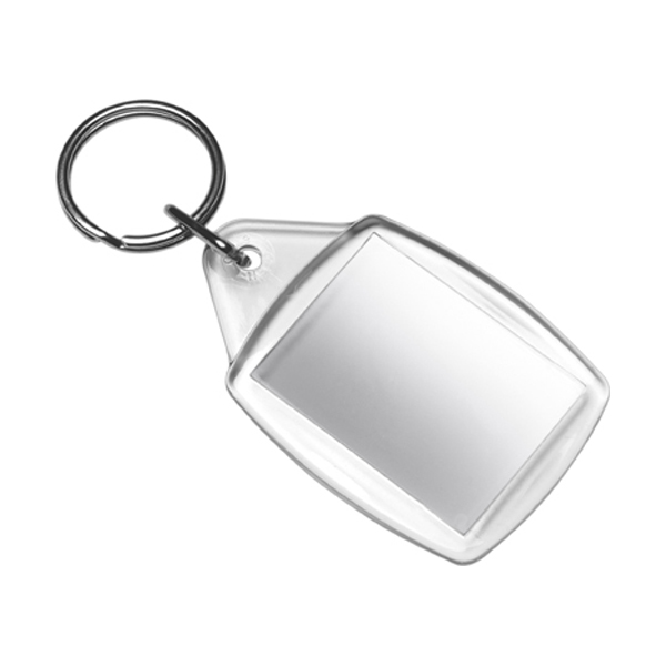 Key ring, unassembled only in transparent