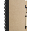 Recycled notebook. in black