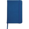 A6 Notebook with a soft PU cover in blue