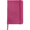 A6 Notebook with a soft PU cover in pink