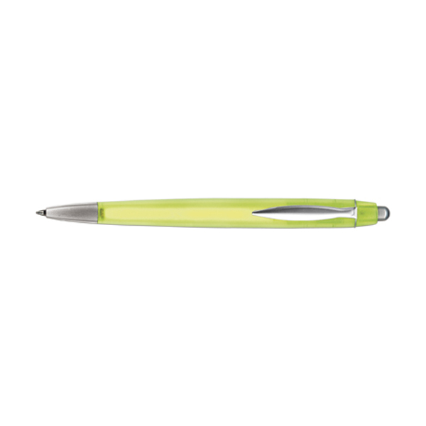 Rimini ballpen with blue ink. in yellow