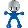 Flexi man alarm clock. in cobalt-blue