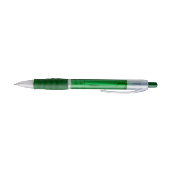 Storm ballpen with black ink. in green