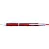 Storm ballpen with black ink. in red