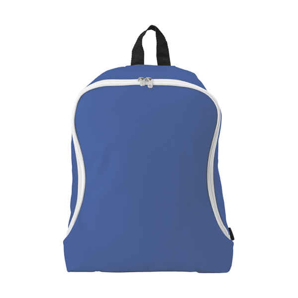 Polyester backpack. in cobalt-blue