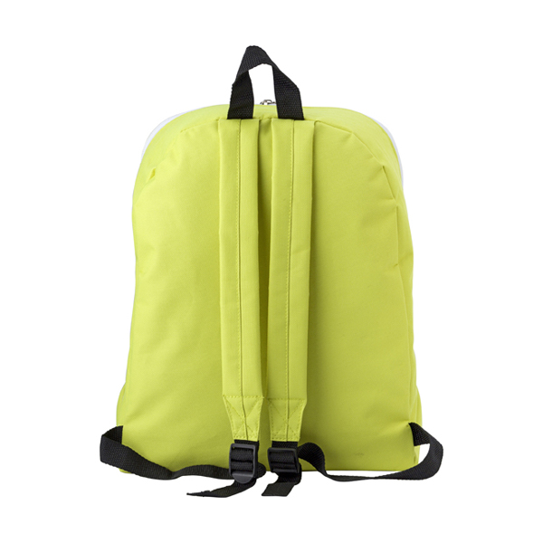 Polyester backpack. in lime