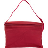 Six can cooler bag. in red