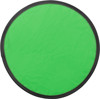 Foldable nylon frisbee in light-green