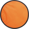 Foldable nylon frisbee in orange