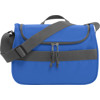 Polyester 600D cooler bag. in cobalt-blue