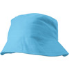 Cotton sun hat in light-blue