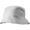 Cotton sun hat in white