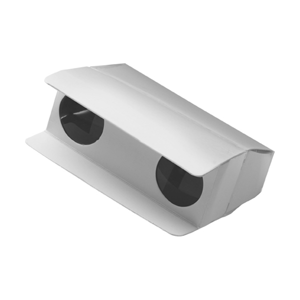 Foldable (3x mag) binoculars in white