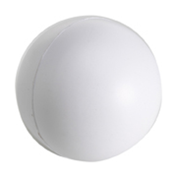 Anti stress ball in white