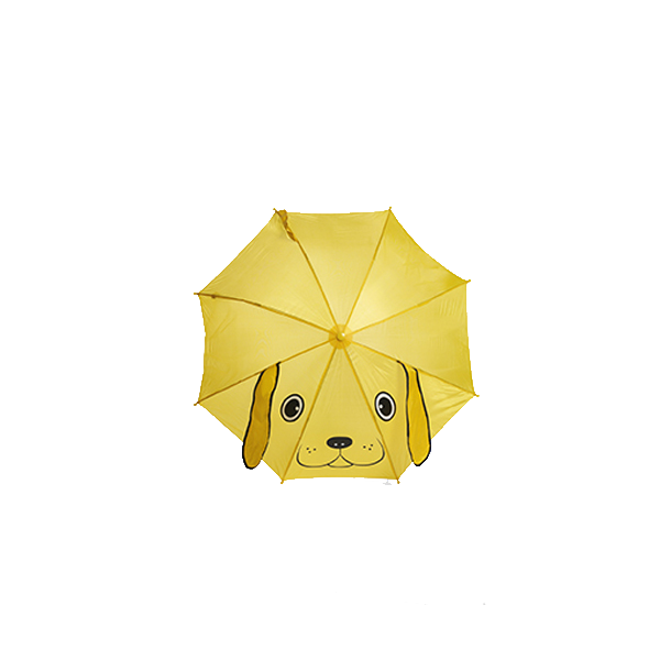 Animal umbrella in yellow