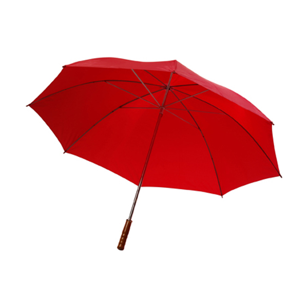 Golf umbrella in red