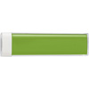 Plastic power bank. in lime
