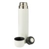 Vacuum flask, 1 litre capacity in white
