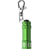 Small metal pocket torch in light-green