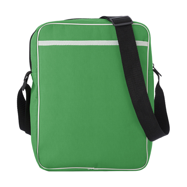 Polyester 600D retro style bag. in light-green