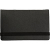 Card case with sticky tabs in black